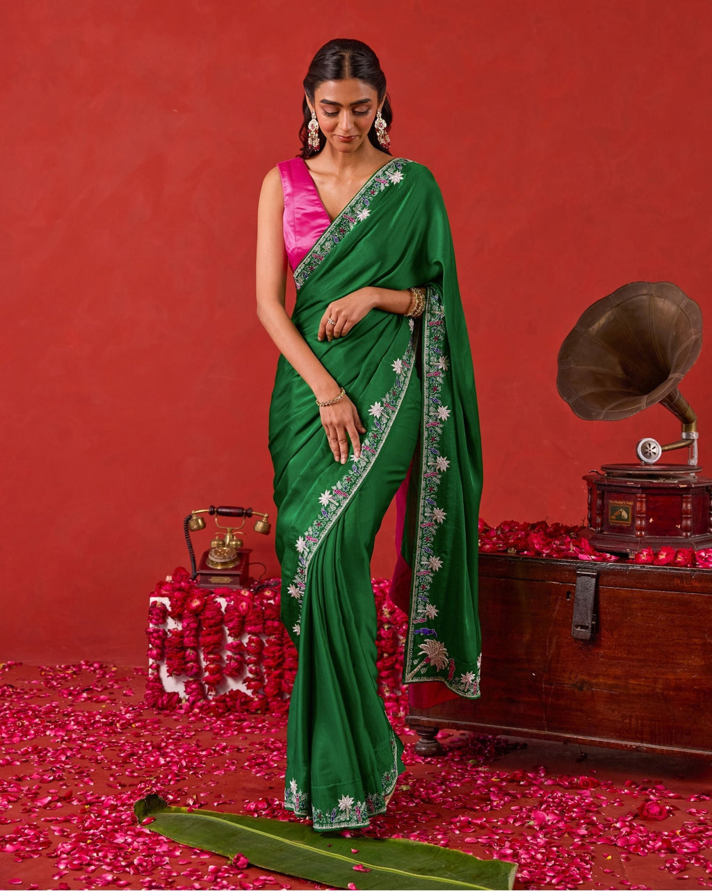 Zariya Saree at kamakhyaa.com by Taro. This item is Jashn-E-Taro - The Trousseau Edit by Taro