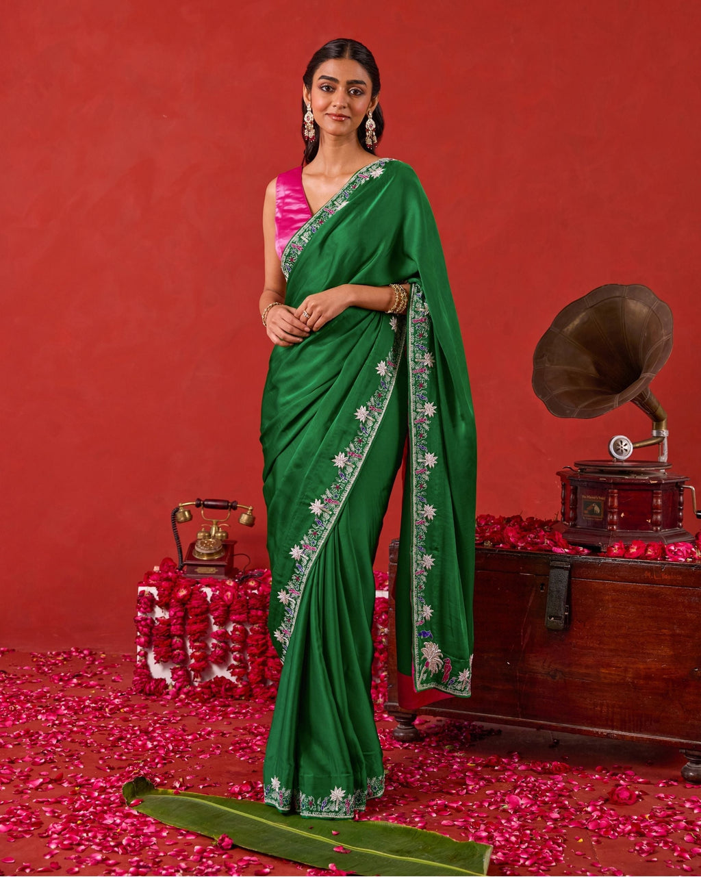 Zariya Saree at kamakhyaa.com by Taro. This item is Jashn-E-Taro - The Trousseau Edit by Taro