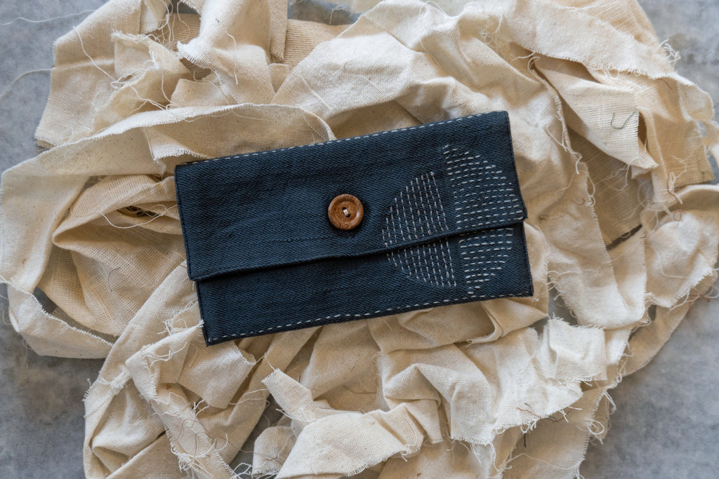 Beige/Charcoal Grey/White Upcycled Belt Bag at Kamakhyaa by Lafaani. This item is Add Ons, Bags, Belt Bags, Casual Wear, Free Size, Less than $50, Multicolor, Natural, Solids, Upcycled, Upcycled Cotton