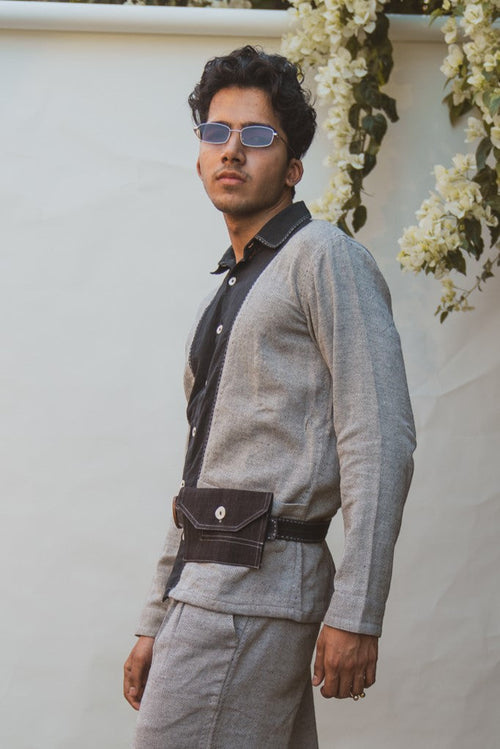 Belt Bag at Kamakhyaa by Lafaani. This item is 100% pure cotton, Bags, Belt Bags, Black, Casual Wear, Natural with azo free dyes, Organic, Regular Fit, Solids, Sonder