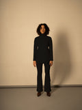 Black Co-ord Set at Kamakhyaa by Meko Studio. This item is Black, Casual Wear, Co-Ord Sets, Cotton, July Sale, July Sale 2023, Office, Office Wear Co-ords, Relaxed Fit, Solids, Tranquil AW-22/23, Womenswear