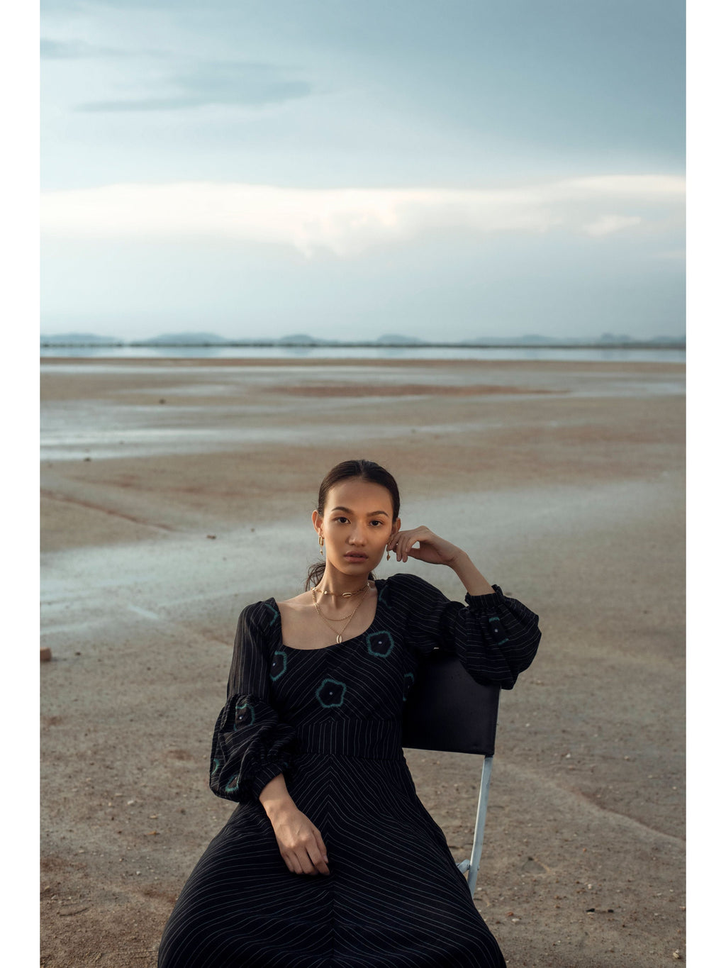 Black Embroidered Maxi Dress at Kamakhyaa by The Loom Art. This item is Black, For Daughter, Handwoven silk, July Sale, July Sale 2023, Maxi Dresses, Natural, Party Wear, Prints, Regular Fit, Serendipity, Womenswear