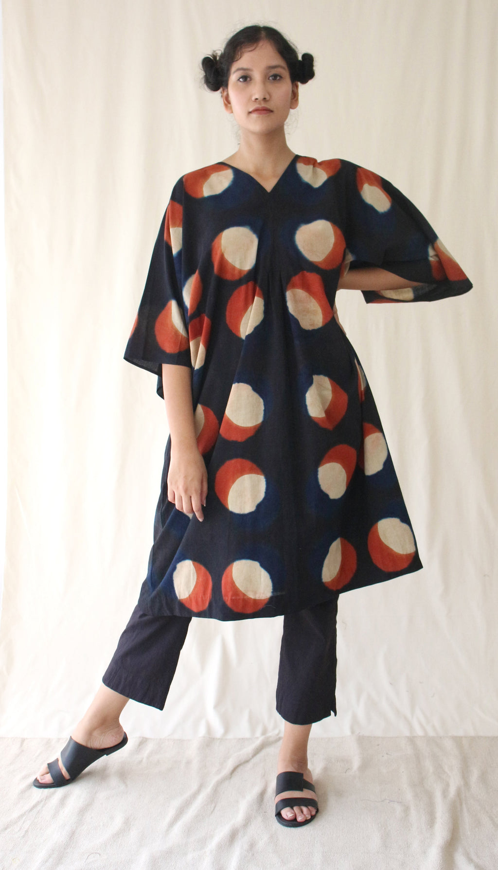 Blue Cotton Co-ord Sets at Kamakhyaa by Chambray & Co.. This item is Blue, Casual Wear, Co-ord Sets, Duplicate, Hand Spun Cotton, Lounge Wear Co-ords, Natural, Ombre & Dyes, Regular Fit, Womenswear