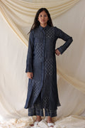 Blue Embroidered Shirt at Kamakhyaa by Chambray & Co.. This item is Blue, Casual Wear, Cotton, Natural, Regular Fit, Shirts, Solids, Tencel, Tops, Womenswear