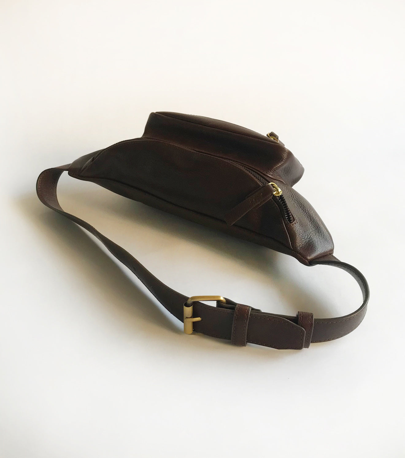 Brown Fanny Pack at Kamakhyaa by Khara Kapas. This item is Add Ons, Bags, Brown, Fall, Fanny Packs, Free Size, Lost & Found, Natural, Resort Wear, Solids