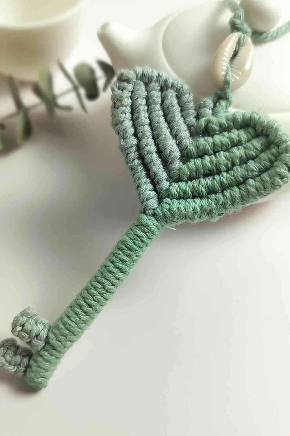Cotton Cord Key Shape Pendant Necklace at Kamakhyaa by Trendsi. This item is jewelry, JM, Ship From Overseas, Trendsi