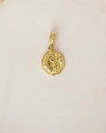 Gold Brass Crescent Moon Pendants/Charm at Kamakhyaa by The Loom Art. This item is Brass, Cosmic Dream TLA, Fashion Jewellery, Free Size, Gold, Gold Plated, jewelry, Less than $50, Natural, Pendants, Products less than $25