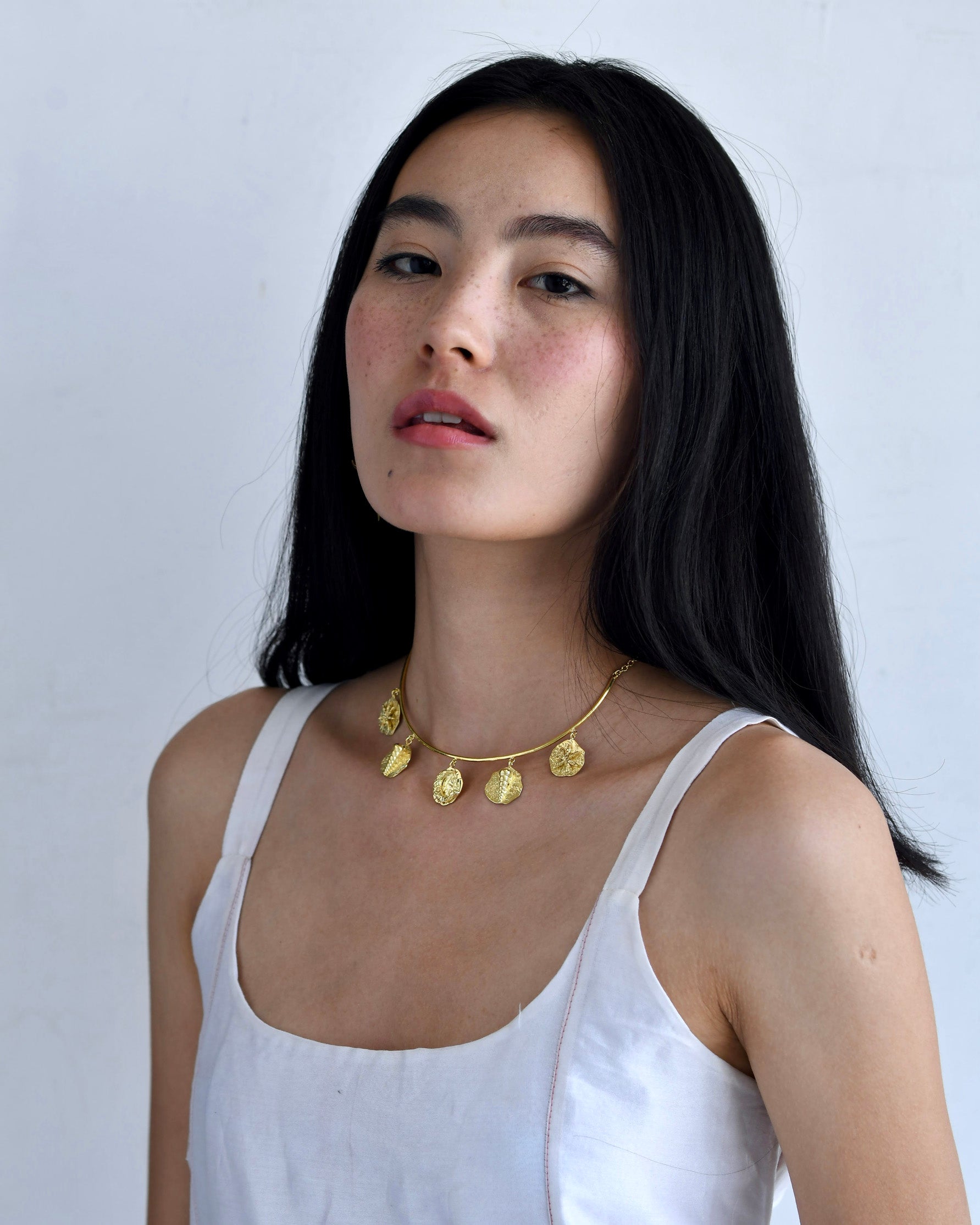 Gold Brass Galaxy Choker at Kamakhyaa by The Loom Art. This item is Brass, Choker, Cosmic Dream TLA, Fashion Jewellery, For Daughter, Free Size, Gold, Gold Plated, jewelry, Natural