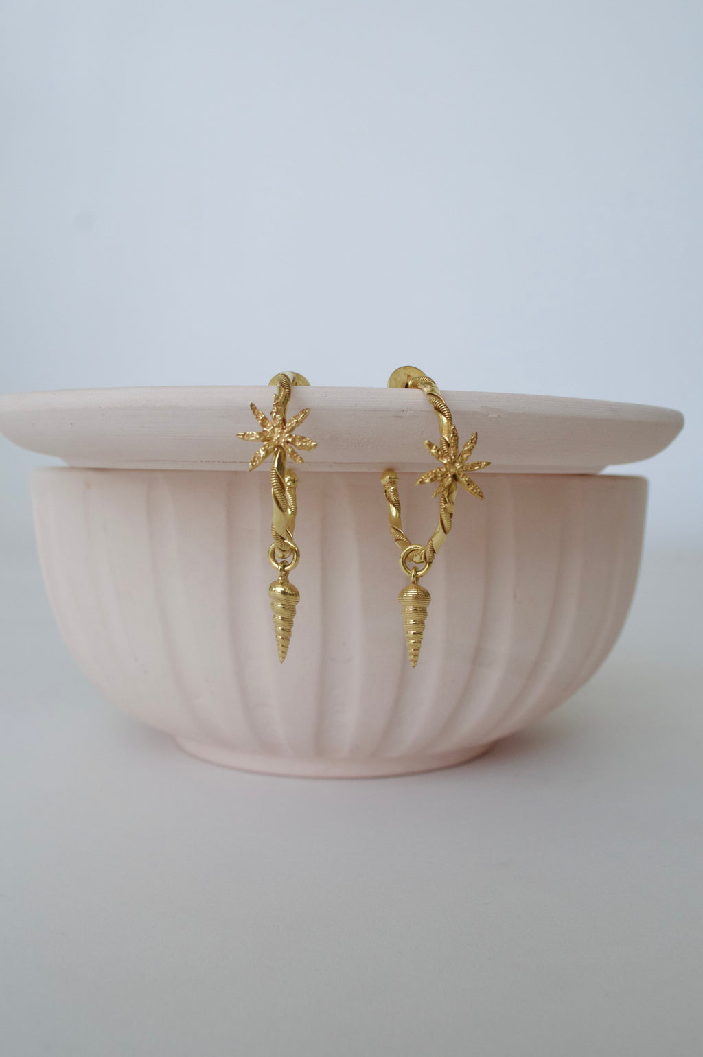 Gold Brass Hoop at Kamakhyaa by The Loom Art. This item is Brass, Cosmic Dream TLA, Fashion Jewellery, Free Size, Gold, Gold Plated, Hoops, jewelry, Less than $50, Natural