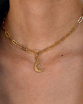 Gold Brass Linked Necklaces at Kamakhyaa by The Loom Art. This item is Brass, Cosmic Dream TLA, Fashion Jewellery, Free Size, Gold, Gold Plated, jewelry, Less than $50, Natural, Necklaces, Products less than $25