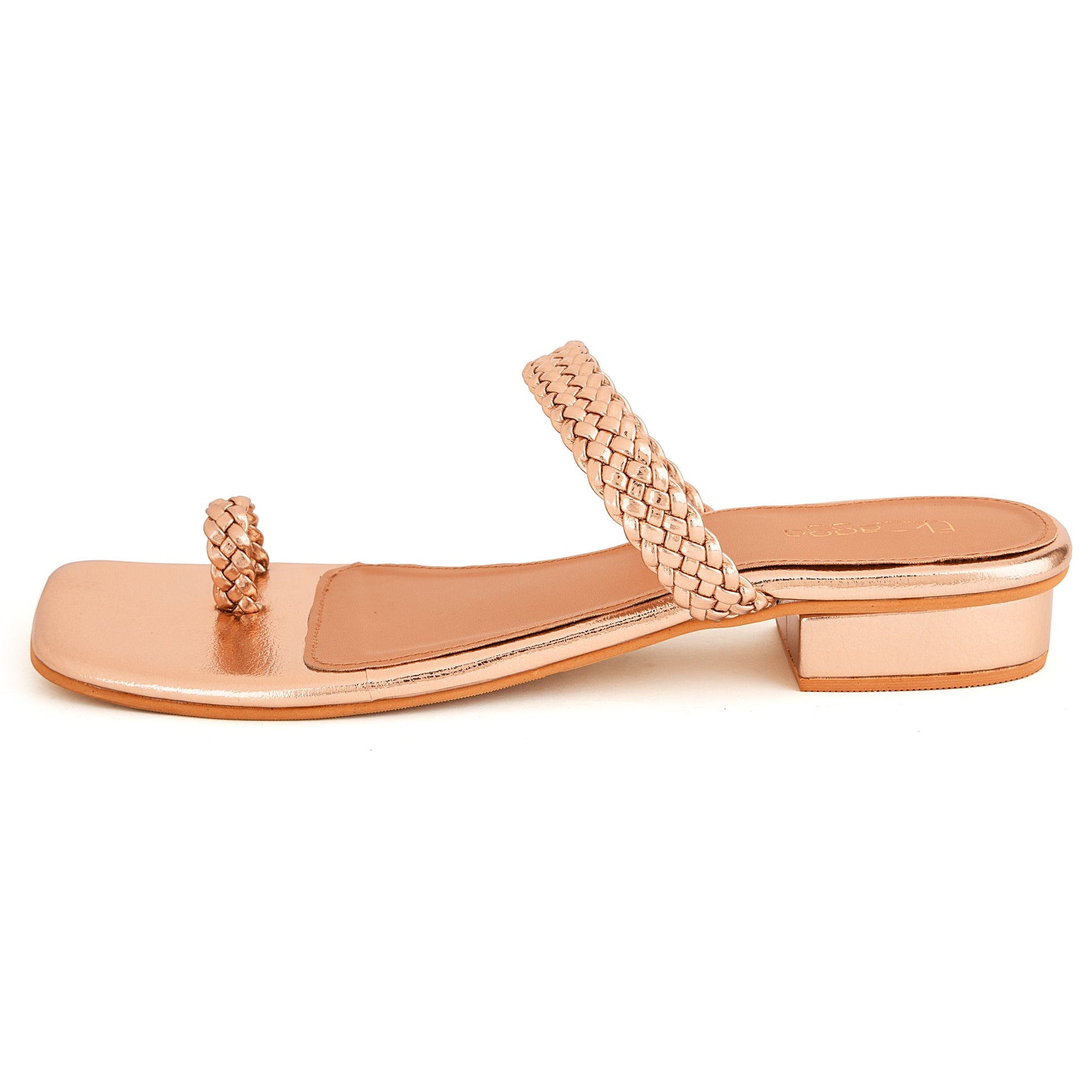 Golden Sandals at Kamakhyaa by EK_agga. This item is Gold, Heels, Less than $50, Party Wear, Patent leather, Red, Regular Fit, Square toe, Textured, Vegan