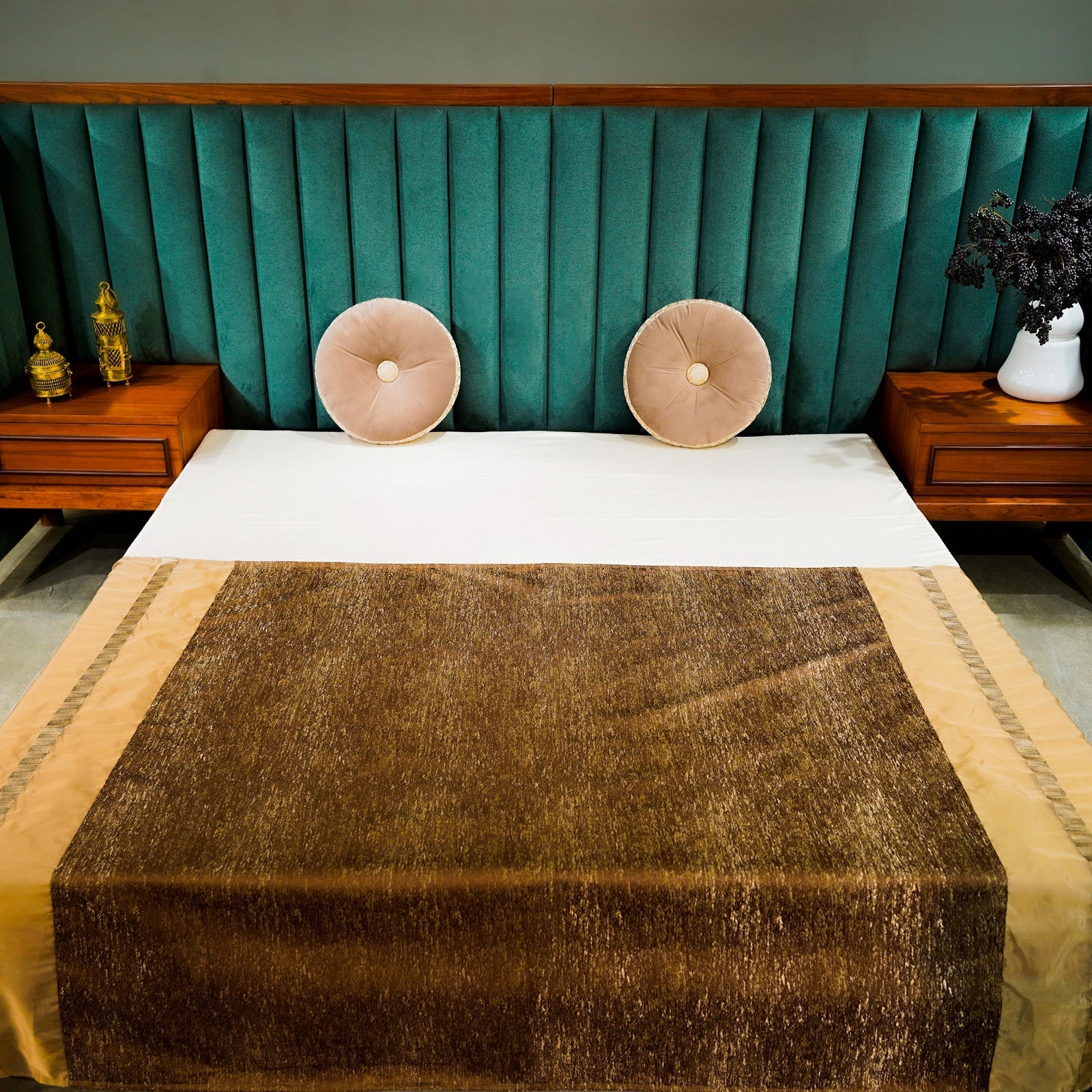 Gradient Throw Bed Throw at Kamakhyaa by Aetherea. This item is Bed Throws, Brown, Coffee, Home, Silk, Throws, Upcycled