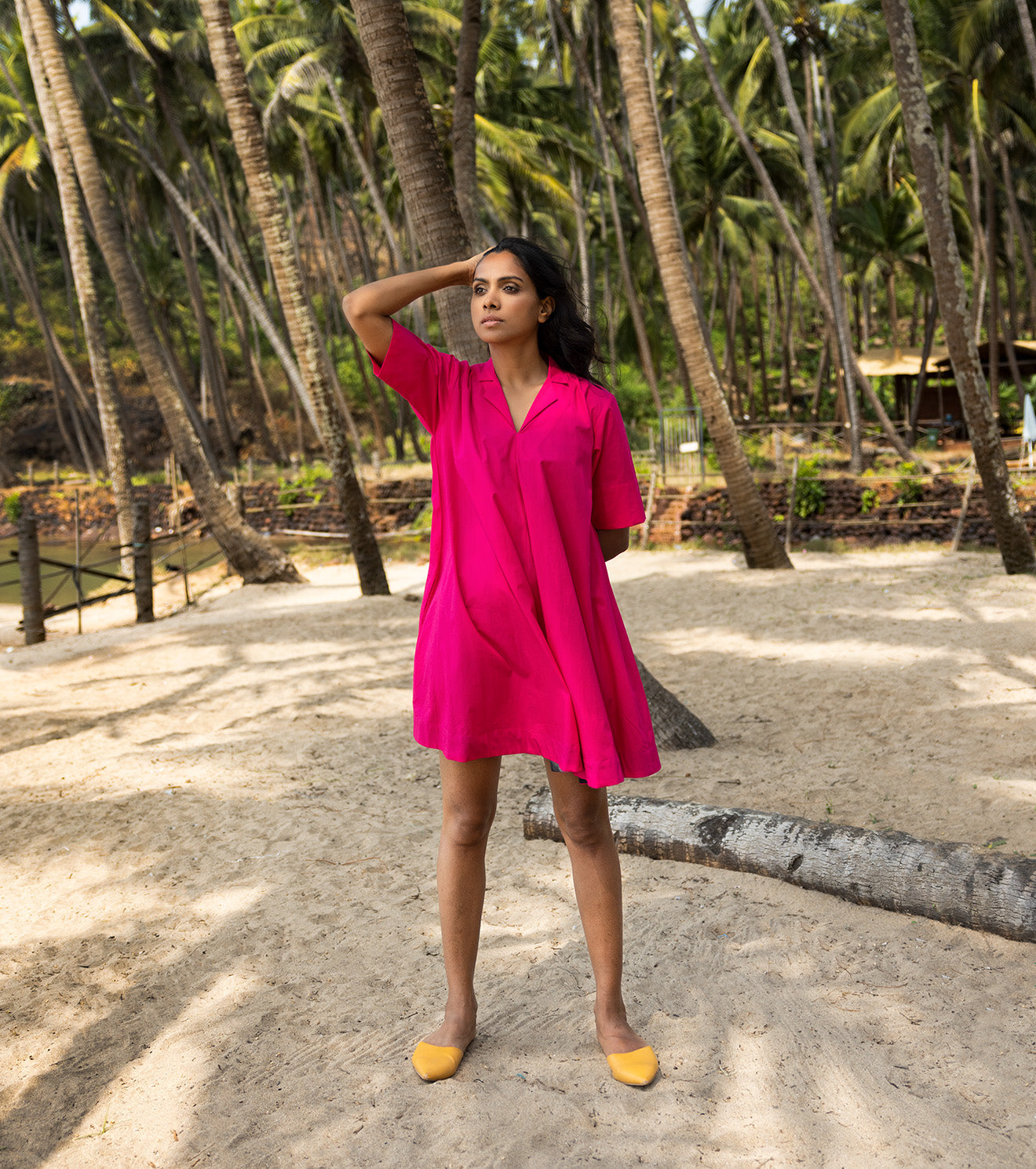 Call It Love Mini Dress | Hot Pink Strapless Dress – LIZARD THICKET