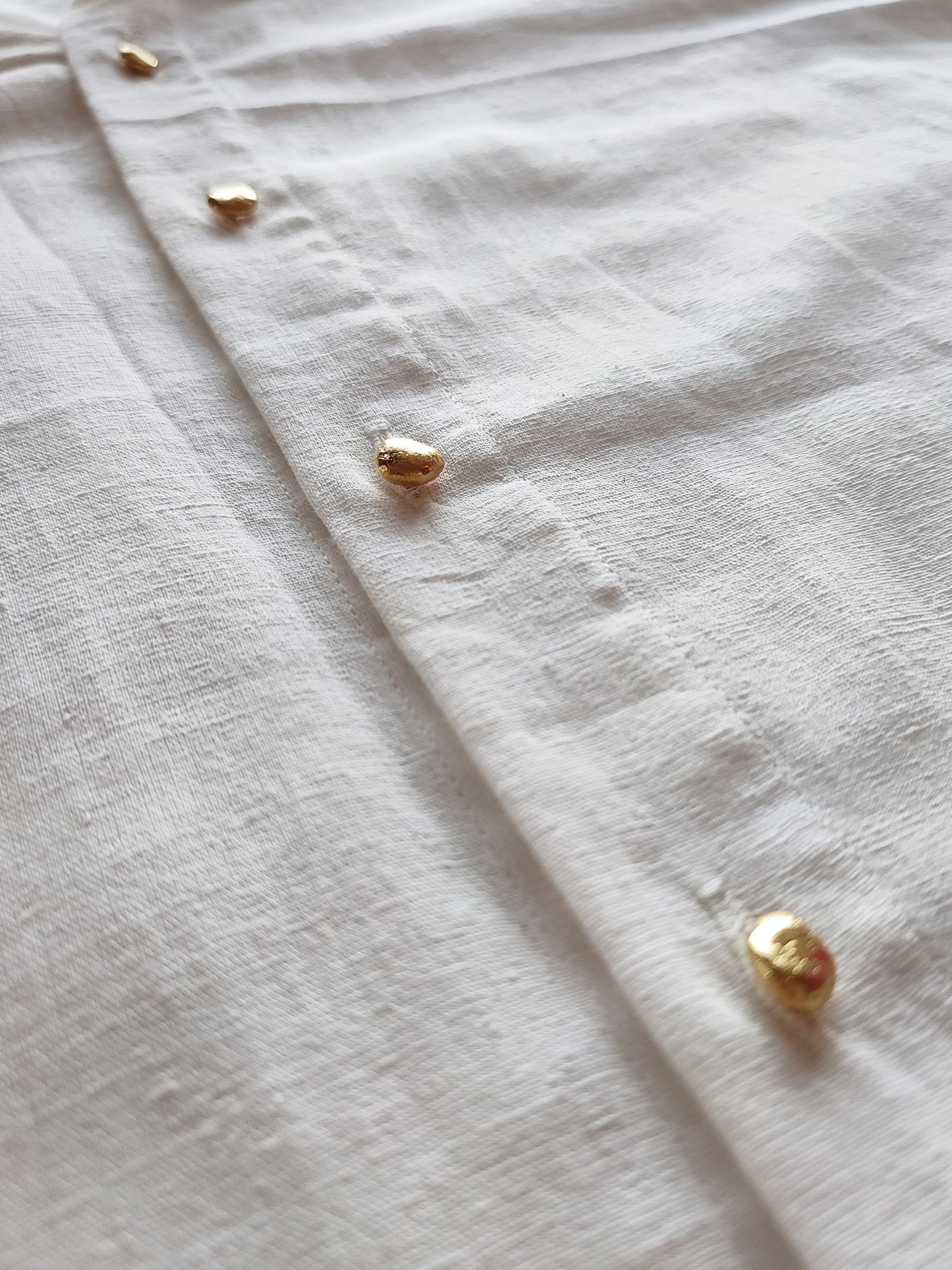 Iris Buttons Accessories, Brass, Buttons, Fashion Jewellery, Gold, Natural, Solids Kamakhyaa