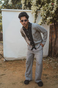Melange Shirt at Kamakhyaa by Lafaani. This item is 100% pure cotton, Black, Casual Wear, Grey, Menswear, Natural with azo free dyes, Organic, Regular Fit, Shirts, Solids, Sonder