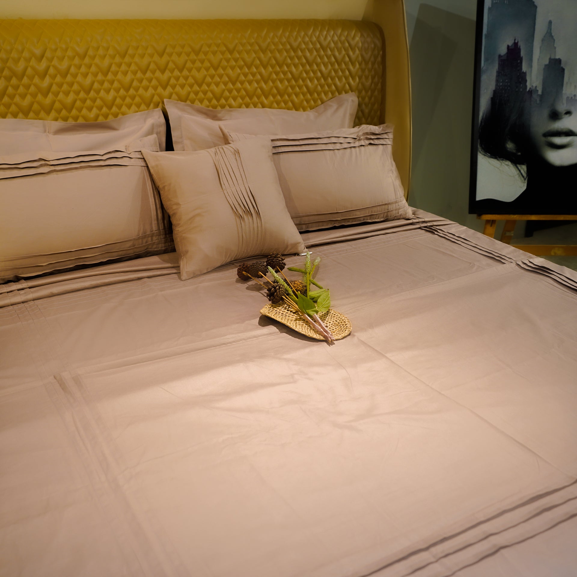 Mocha Bliss Classic Charm Cushion Cover at Kamakhyaa by Aetherea. This item is Cushion covers, Home