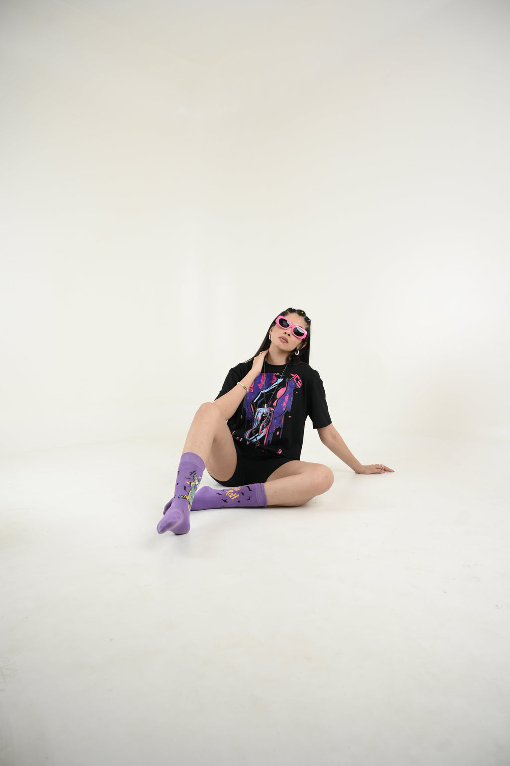 More vilas 100% Cotton Oversized Black T-shirt at Kamakhyaa by Unfussy. This item is 100% cotton, Black, Casual Wear, Organic, Oversized Fit, Printed, T-Shirts, Unfussy, Unisex, Womenswear