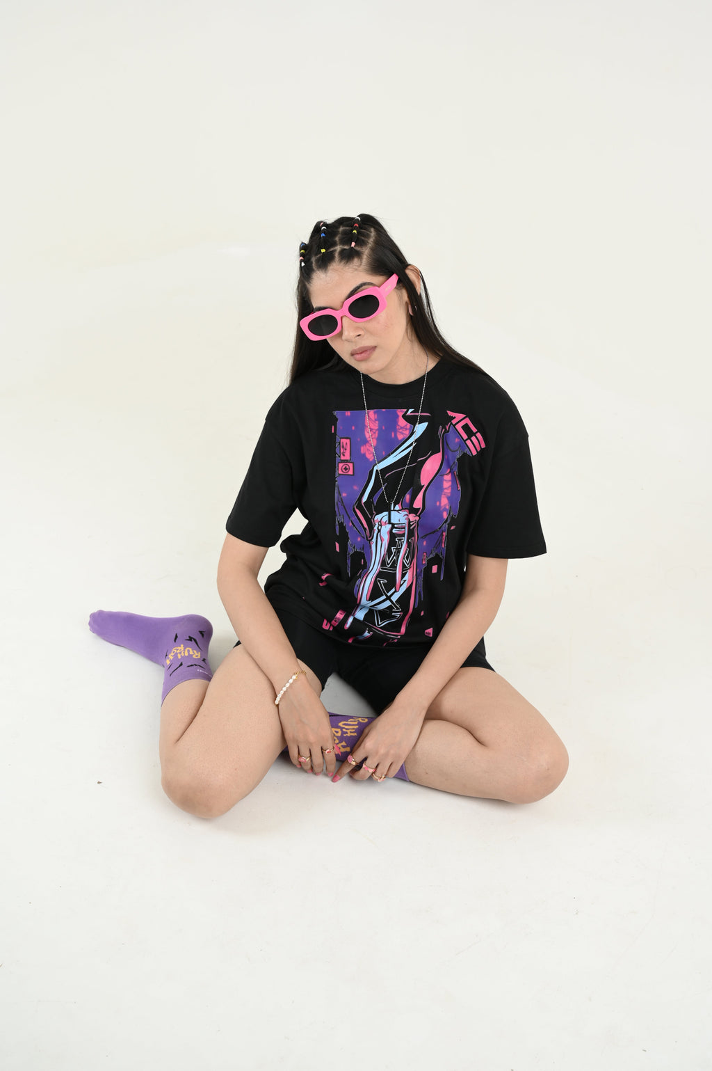 More vilas 100% Cotton Oversized Black T-shirt at Kamakhyaa by Unfussy. This item is 100% cotton, Black, Casual Wear, Organic, Oversized Fit, Printed, T-Shirts, Unfussy, Unisex, Womenswear