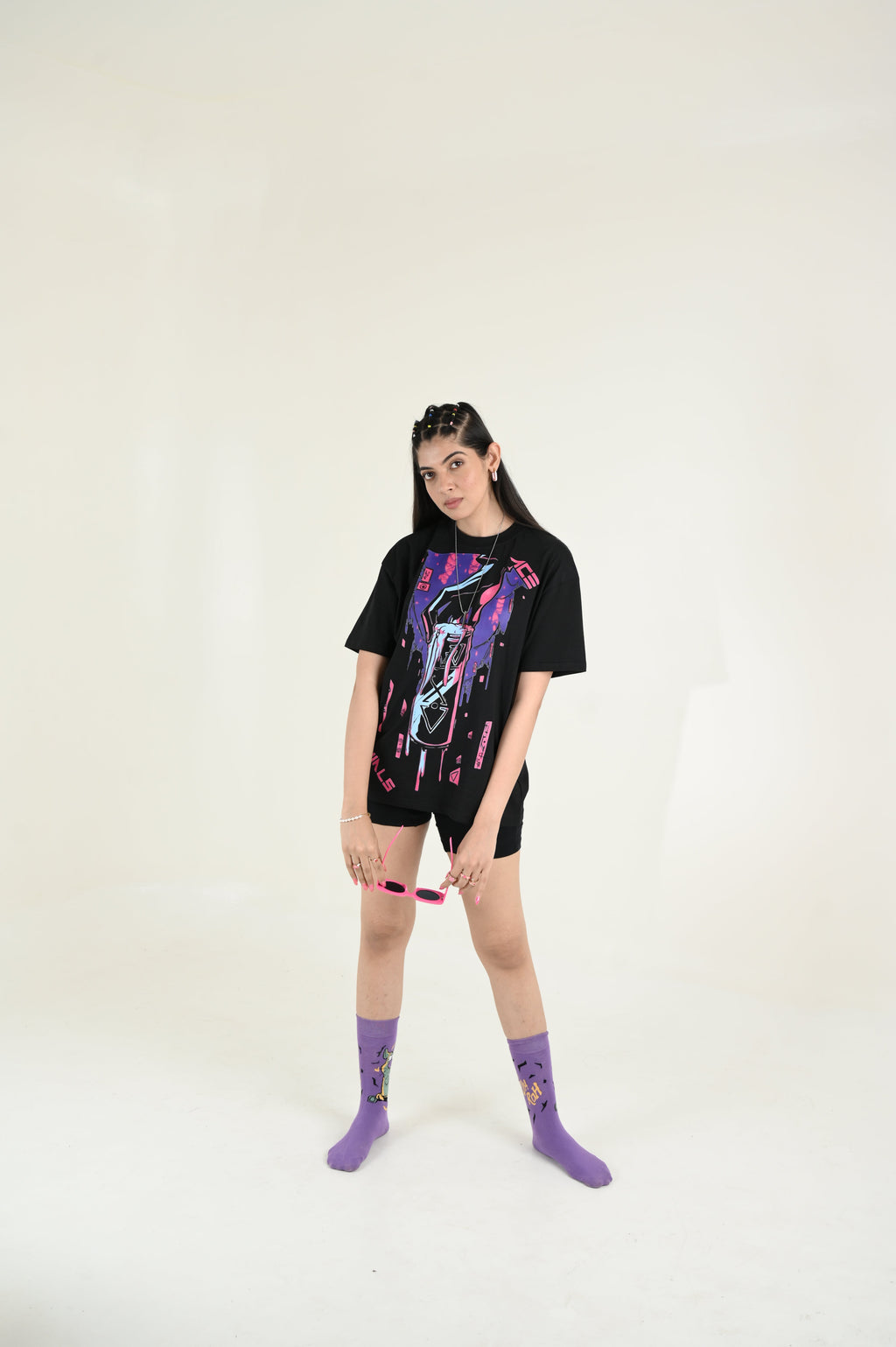 More vilas 100% Cotton Oversized Black T-shirt at Kamakhyaa by Unfussy. This item is 100% cotton, Black, Casual Wear, Organic, Oversized Fit, Printed, T-Shirts, Unfussy, Unisex, Womenswear