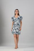 Multicolor Mini Dress at Kamakhyaa by MOH-The Eternal Dhaga. This item is Cotton, Mini Dresses, Moh-The eternal Dhaga, Multicolor, Natural, Prints, Resort Wear, Slim Fit, Womenswear