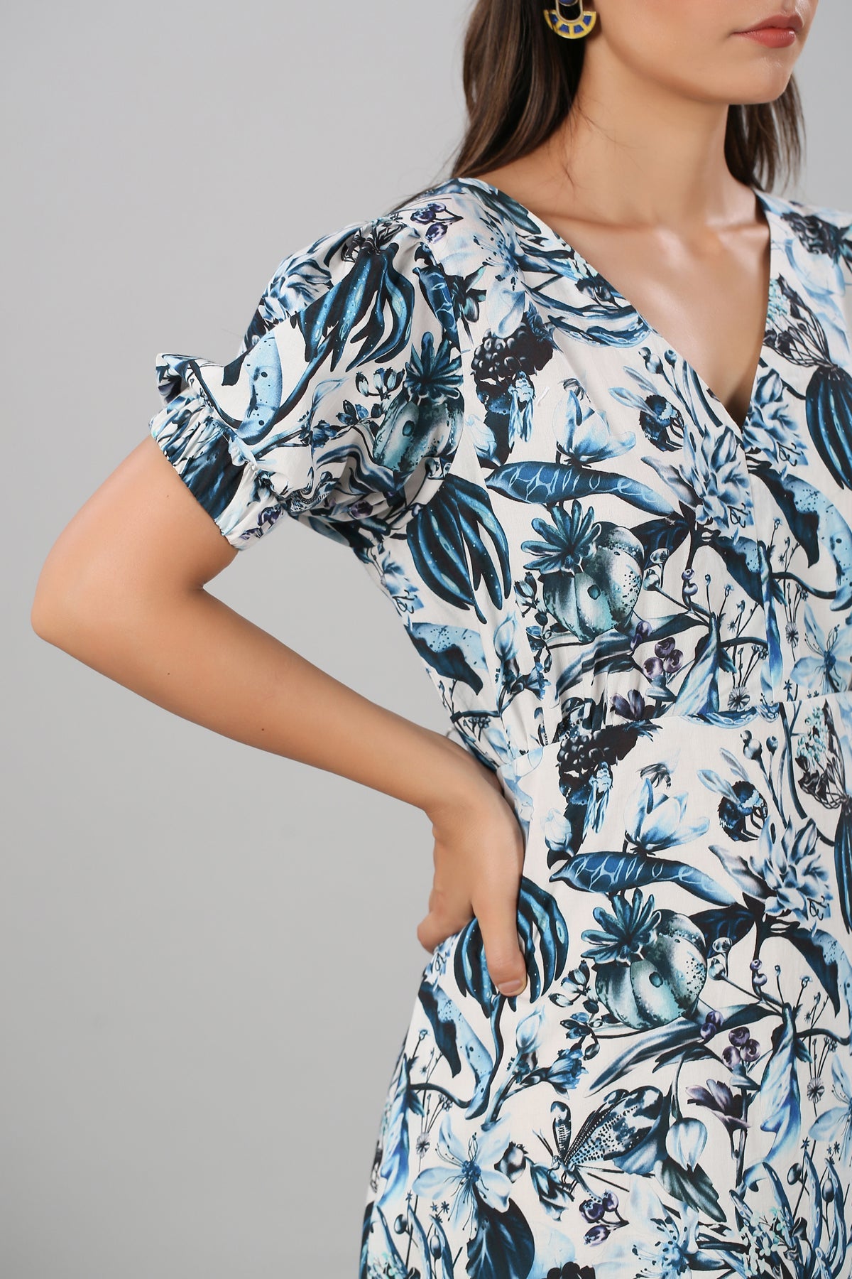 Multicolor Mini Dress at Kamakhyaa by MOH-The Eternal Dhaga. This item is Cotton, Mini Dresses, Moh-The eternal Dhaga, Multicolor, Natural, Prints, Resort Wear, Slim Fit, Womenswear