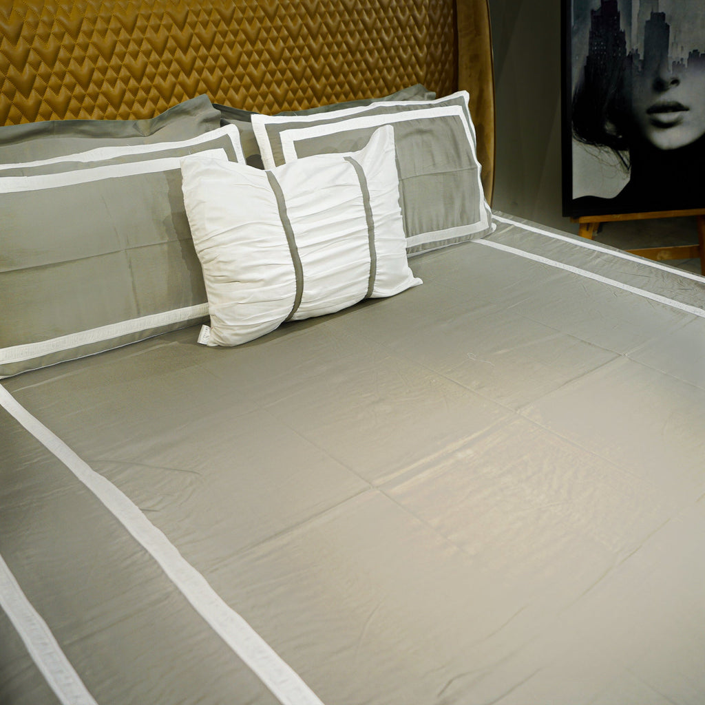 Mystic Moss Opulent Edge Pillow Cover at Kamakhyaa by Aetherea. This item is Home, Pillow Cover