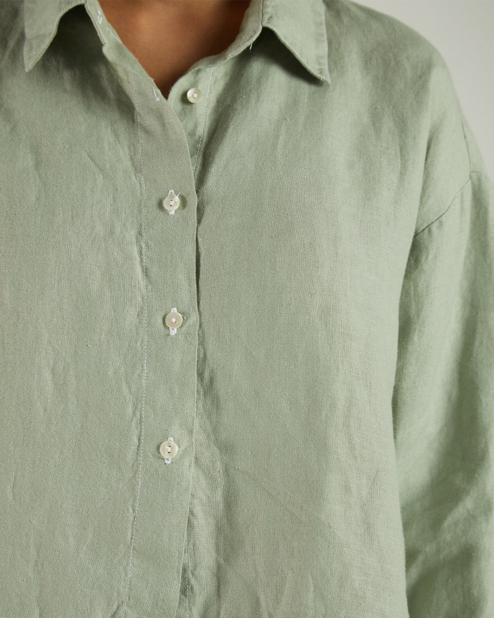 Olive Green Crop Top at Kamakhyaa by Reistor. This item is Bemberg, Casual Wear, Crop Tops, Green, Natural, Regular Fit, Shirts, Solids, Tops, Womenswear