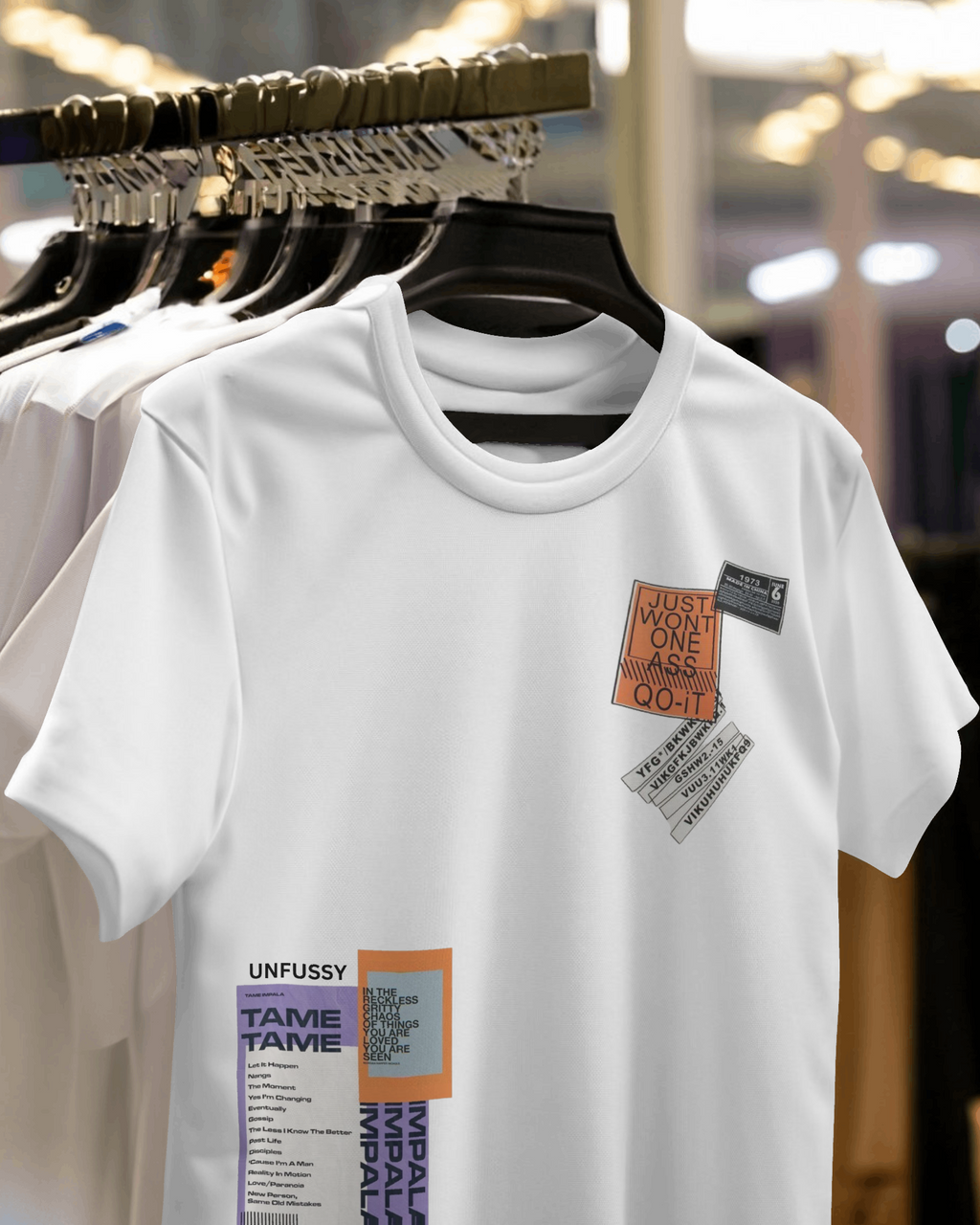 Patch Up 100% Cotton Oversized White T-shirt at Kamakhyaa by Unfussy. This item is 100% cotton, Casual Wear, Organic, Oversized Fit, Printed, T-Shirts, Unfussy, Unisex, White, Womenswear