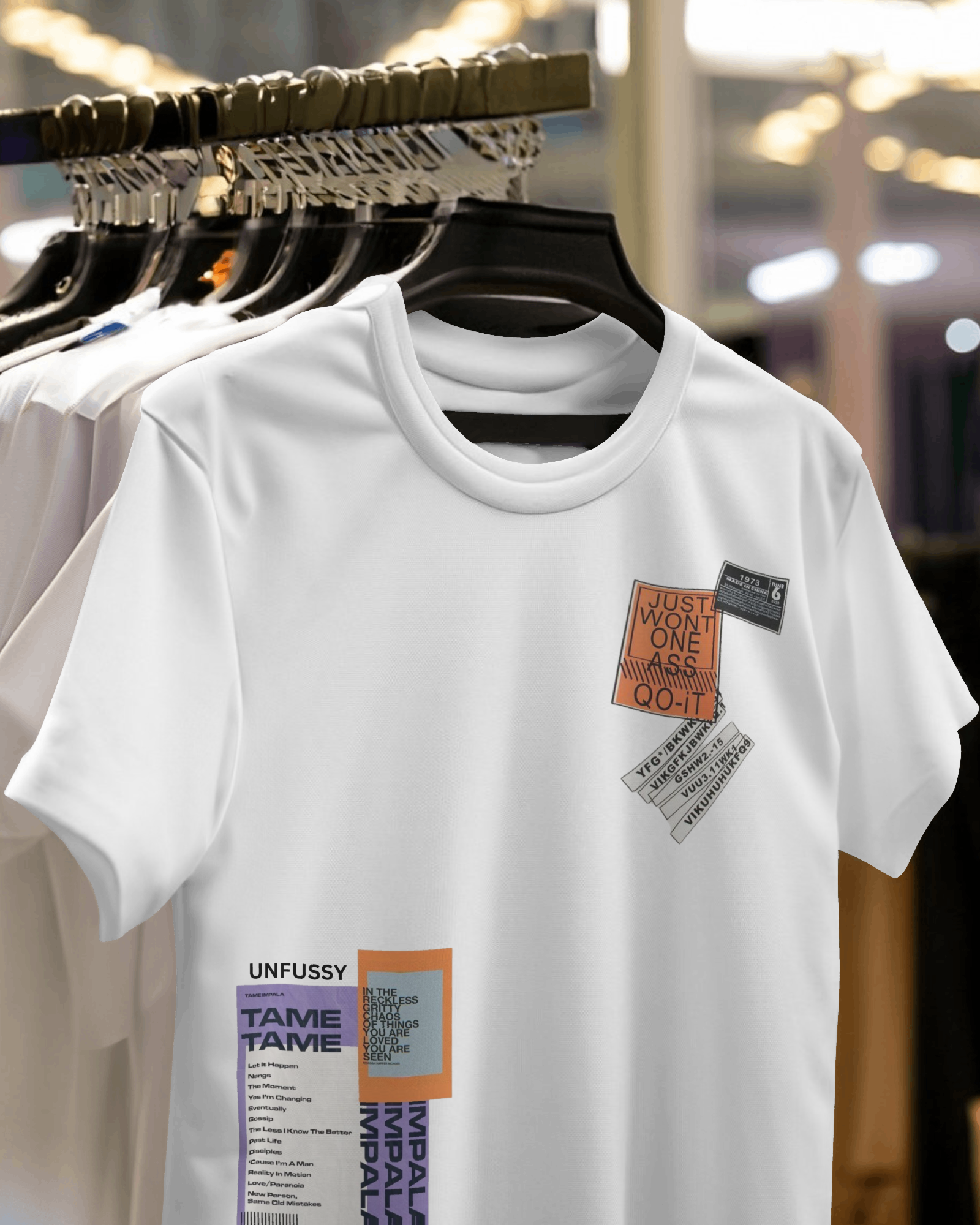 Patch Up 100% Cotton Oversized White T-shirt at Kamakhyaa by Unfussy. This item is 100% cotton, Casual Wear, Organic, Oversized Fit, Printed, T-Shirts, Unfussy, Unisex, White, Womenswear