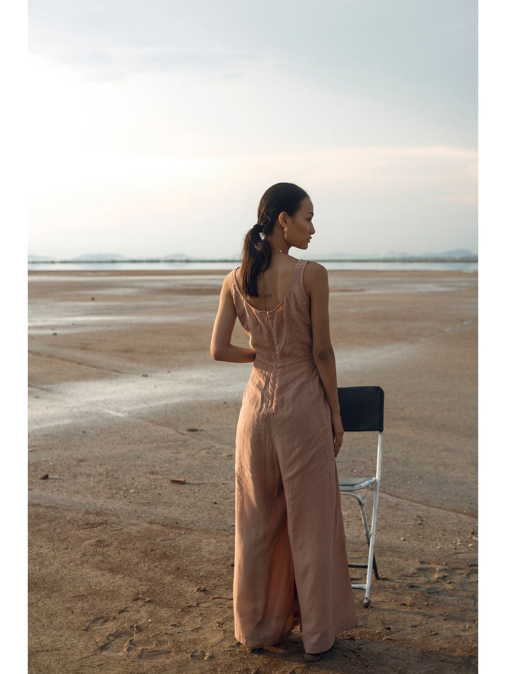 Pink Embroidered Jumpsuit at Kamakhyaa by The Loom Art. This item is Cotton Silk, July Sale, July Sale 2023, Jumpsuits, Natural, Party Wear, Pink, Regular Fit, Serendipity, Solids, Womenswear