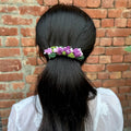 Purple Crochet Hair Clip at Kamakhyaa by Ikriit'm. This item is Accessories, Cotton yarn, Crochet, Free Size, Hair Accessories, Ikriit'm, Natural, Purple