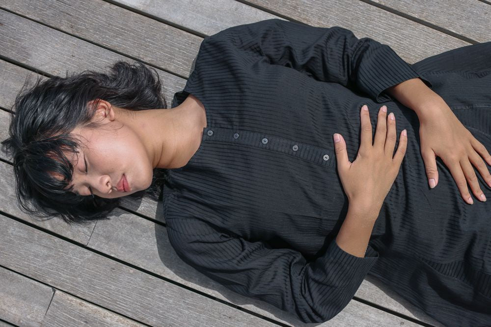 Recycled Cotton Black Kurta at Kamakhyaa by Raas. This item is Azo Free Dyes, Best Selling, Black, Casual Wear, Cotton, Kurtas, Layla, Recycled, Relaxed Fit, Solids, Womenswear