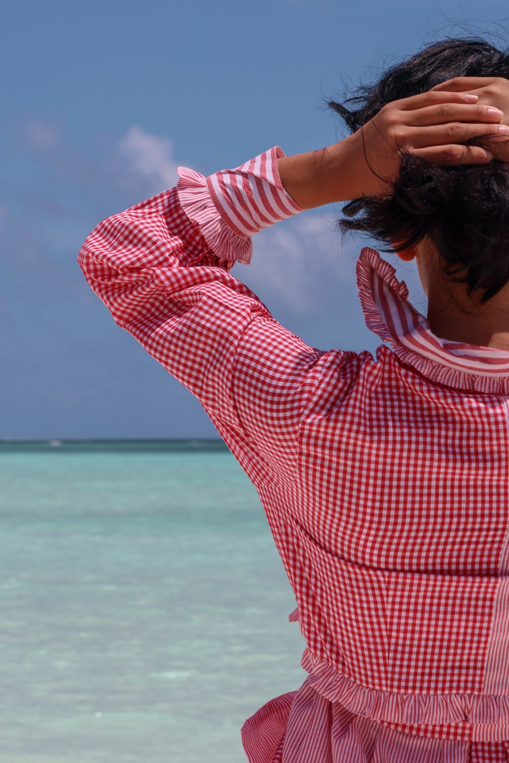 Recycled Cotton Pink Tiered Dress at Kamakhyaa by Raas. This item is Azo Free Dyes, Casual Wear, Cotton, Layla, Maxi Dresses, Pink, Recycled, Relaxed Fit, Solids, Tiered Dresses, Womenswear