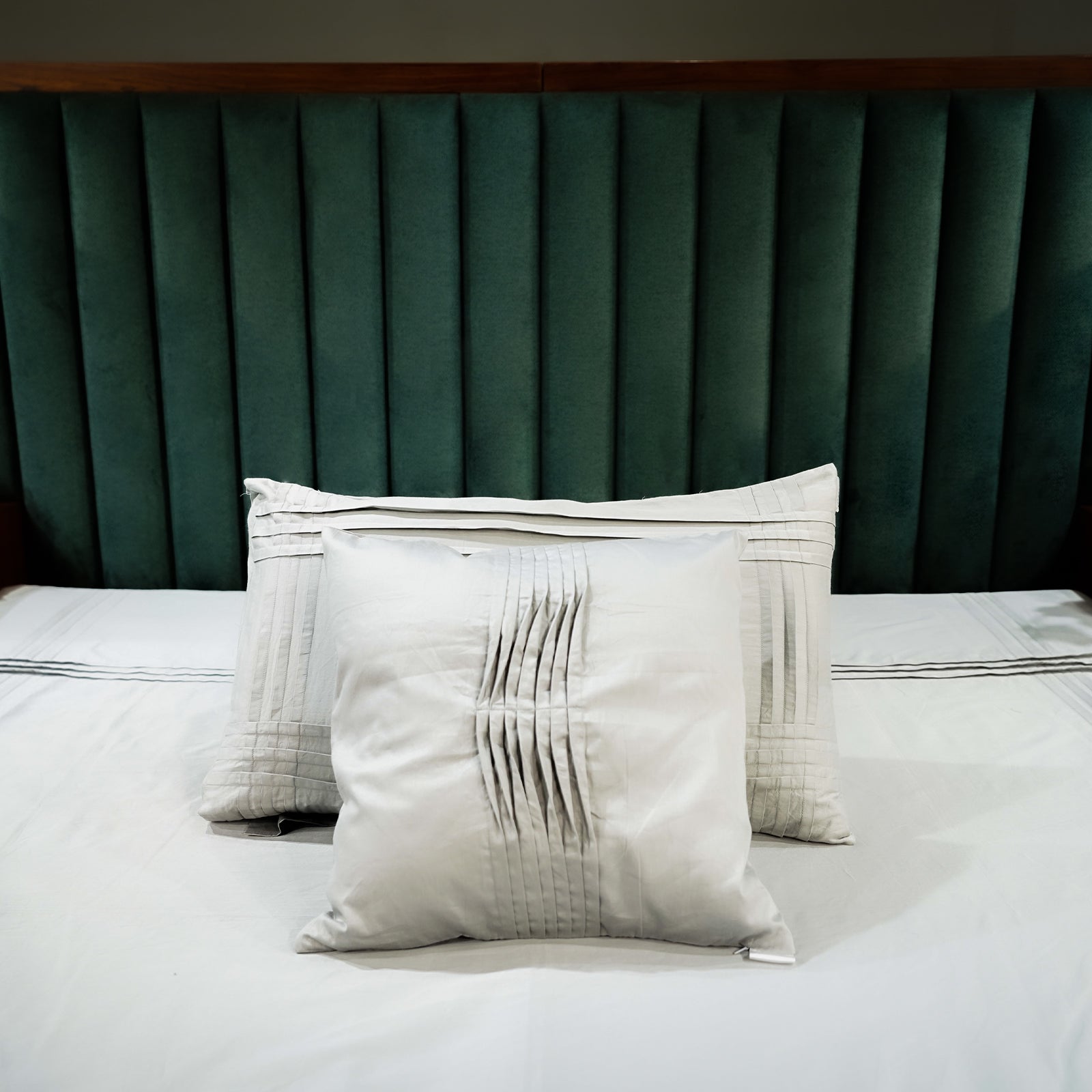 Silver Mist Classic Charm Pillow Cover at Kamakhyaa by Aetherea. This item is Home, Pillow Cover