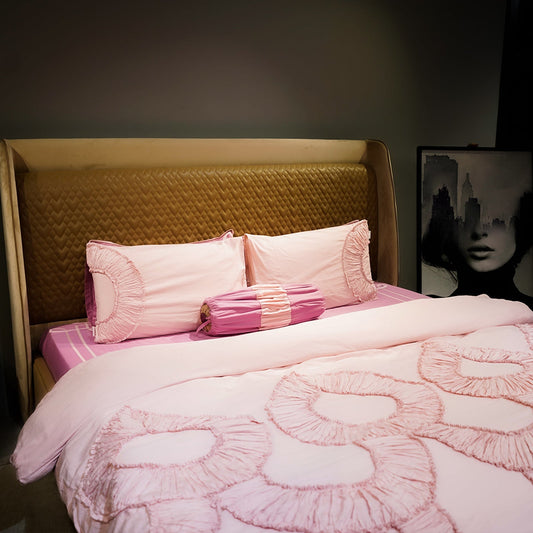 Teared Drop Duvet Cover at Kamakhyaa by Aetherea. This item is 500 TC, Baby Pink, Cushion, Duvet Covers, Home, Teardrop