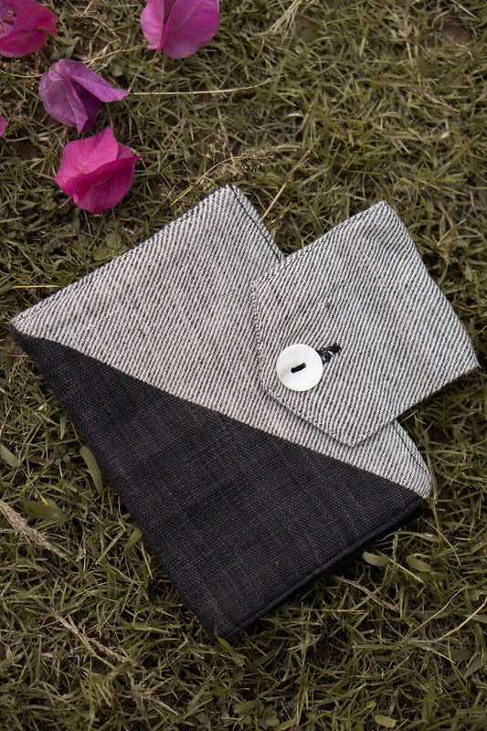Top-Loop Belt Bag at Kamakhyaa by Lafaani. This item is Bags, Belt Bags, Black, Casual Wear, Grey, Natural with azo free dyes, Organic, Regular Fit, Solids, Sonder