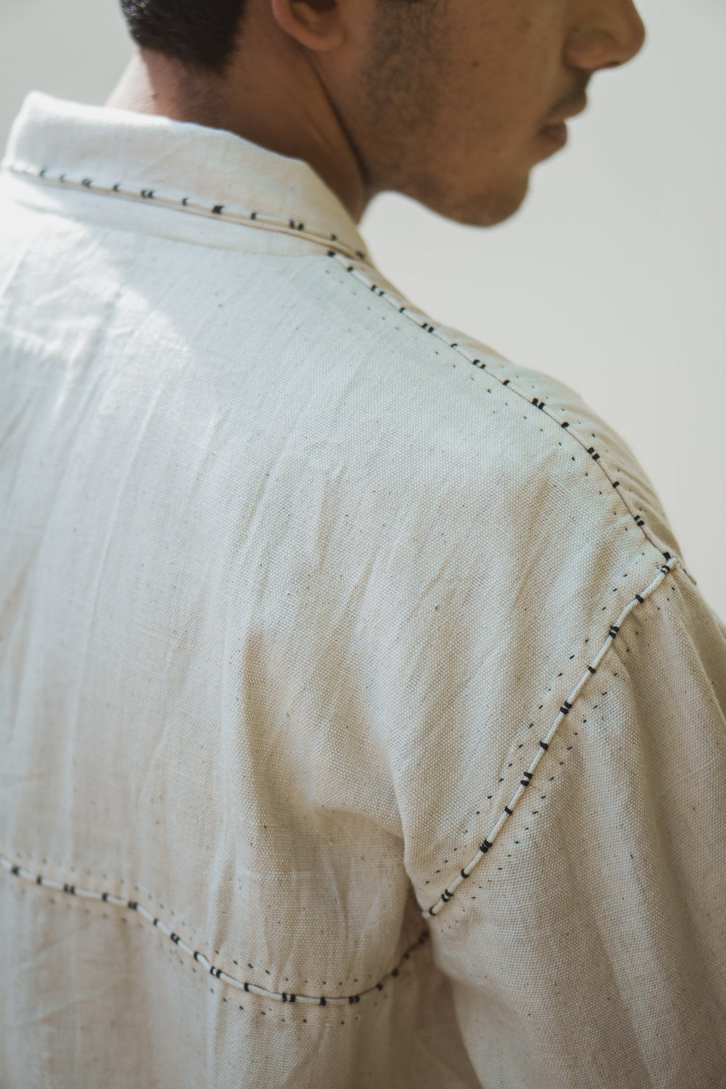 Unisex Kora Bomber at Kamakhyaa by Lafaani. This item is 100% pure cotton, Casual Wear, Jackets, Kora, Menswear, Organic, Regular Fit, Solids, Sonder, Undyed and Unbleached, Unisex