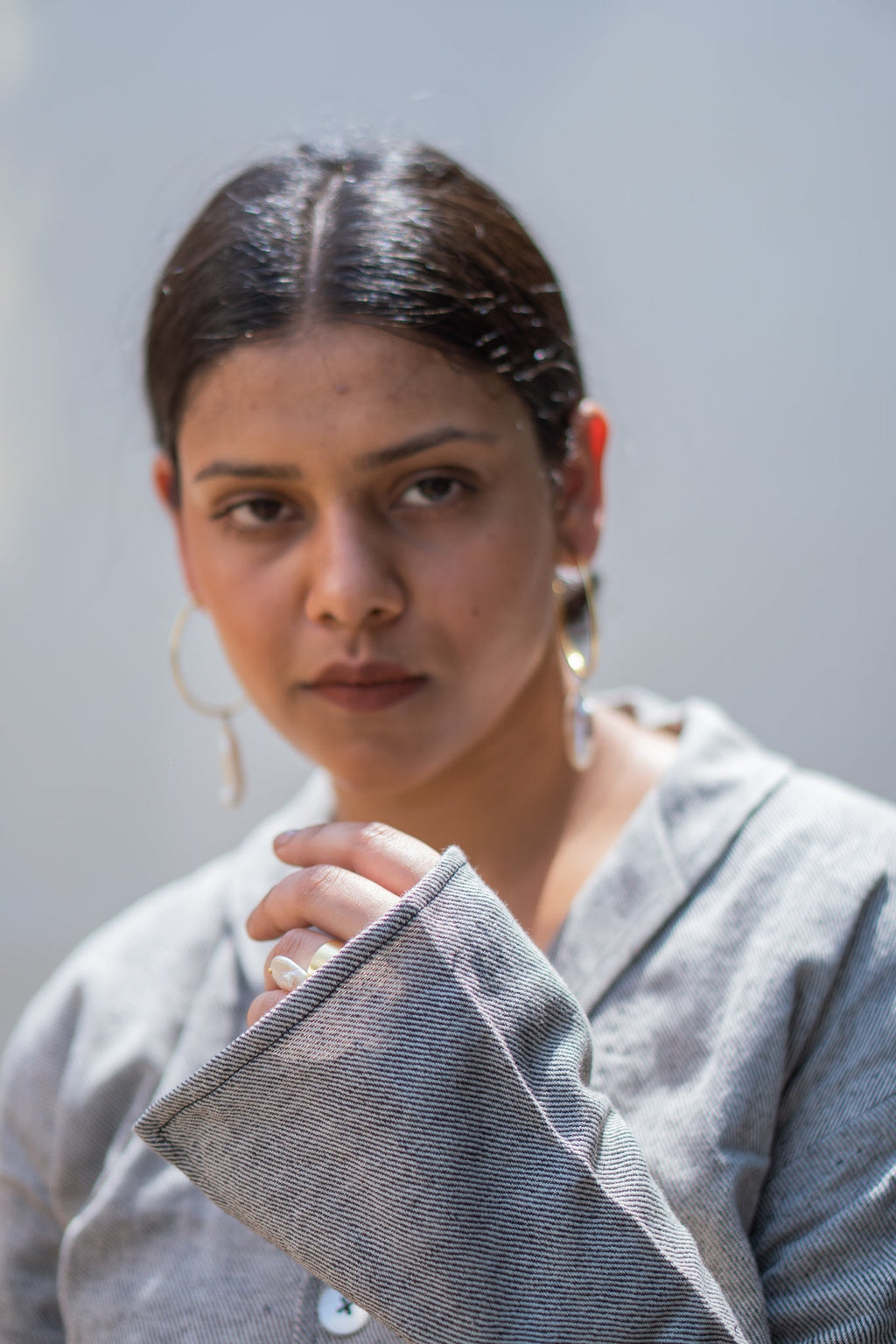 Unisex Rounded Hem Jacket & Patch Pocket Pants at Kamakhyaa by Lafaani. This item is 100% pure cotton, Black, Casual Wear, Grey, Loungewear Co-Ords, Menswear, Natural with azo free dyes, Regular Fit, Solids, Sonder, Unisex