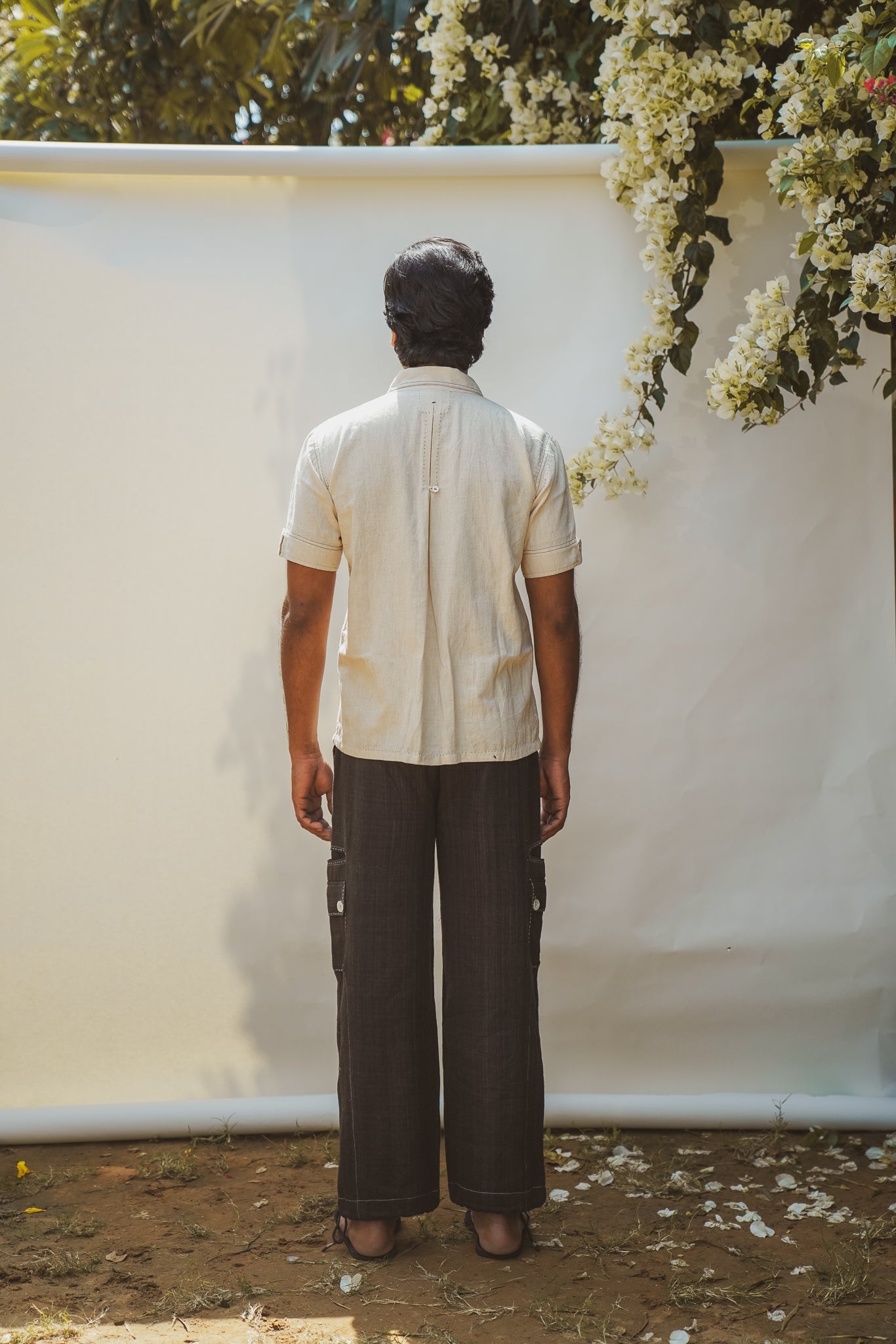 Utility Pants at Kamakhyaa by Lafaani. This item is 100% pure cotton, Black, Casual Wear, Menswear, Natural with azo free dyes, Pants, Regular Fit, Solids, Sonder