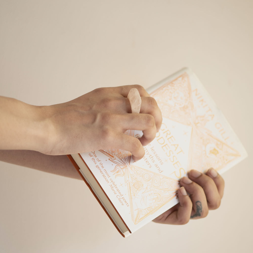 Venus Ring at Kamakhyaa by Noyra. This item is Fashion Jewellery, Free Size, Gemstone, jewelry, Natural, Pink, Rings, Solids