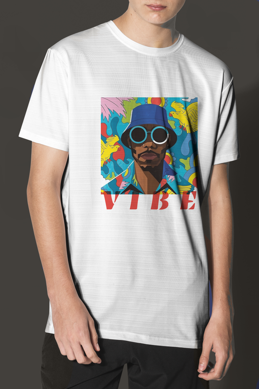 Vibe More 100% Cotton Oversized White T-shirt at Kamakhyaa by Unfussy. This item is 100% cotton, Casual Wear, Organic, Oversized Fit, Printed, T-Shirts, Unfussy, Unisex, White, Womenswear