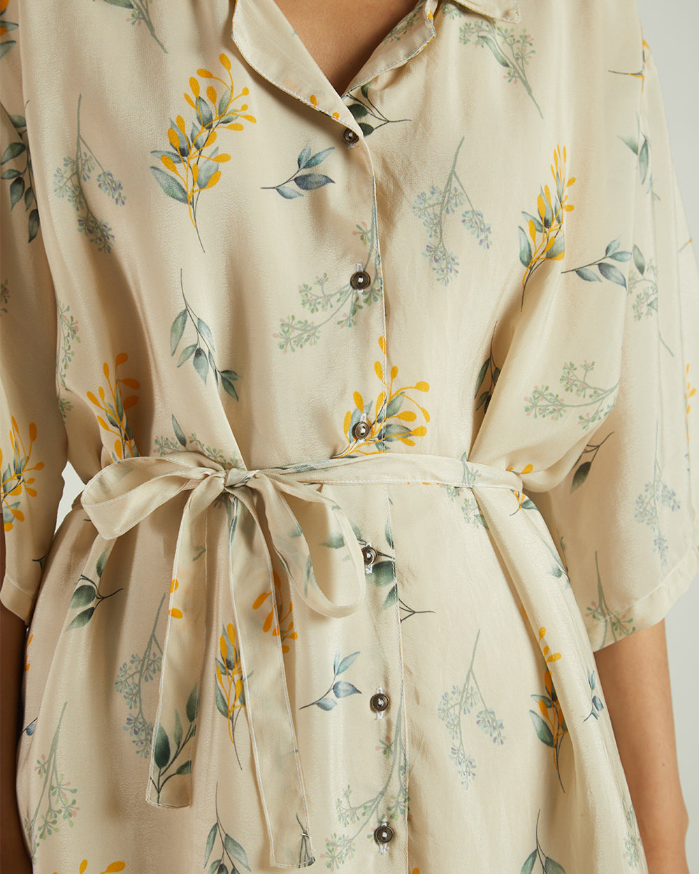 White Boxy Shirt Dress at Kamakhyaa by Reistor. This item is Bemberg, Casual Wear, FB ADS JUNE, Natural, Shirt Dresses, Shirts, Womenswear