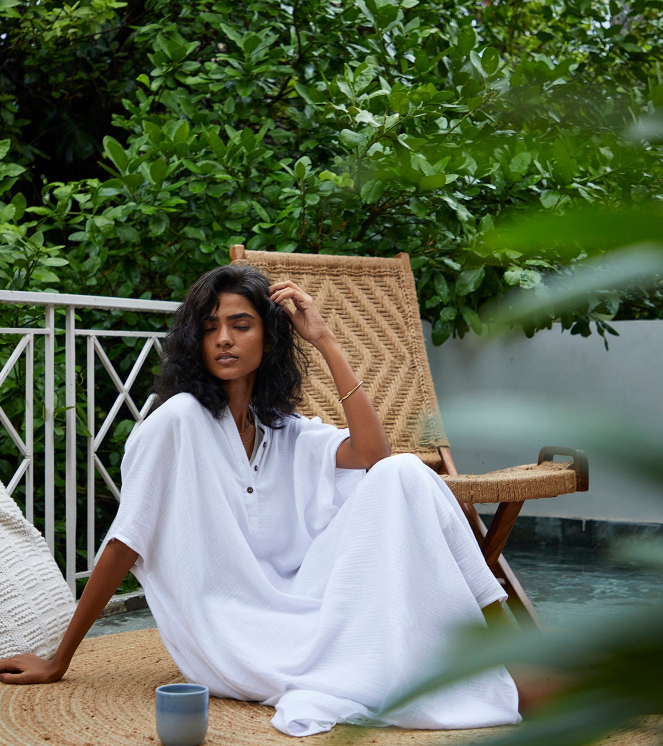 Long store linen kaftans