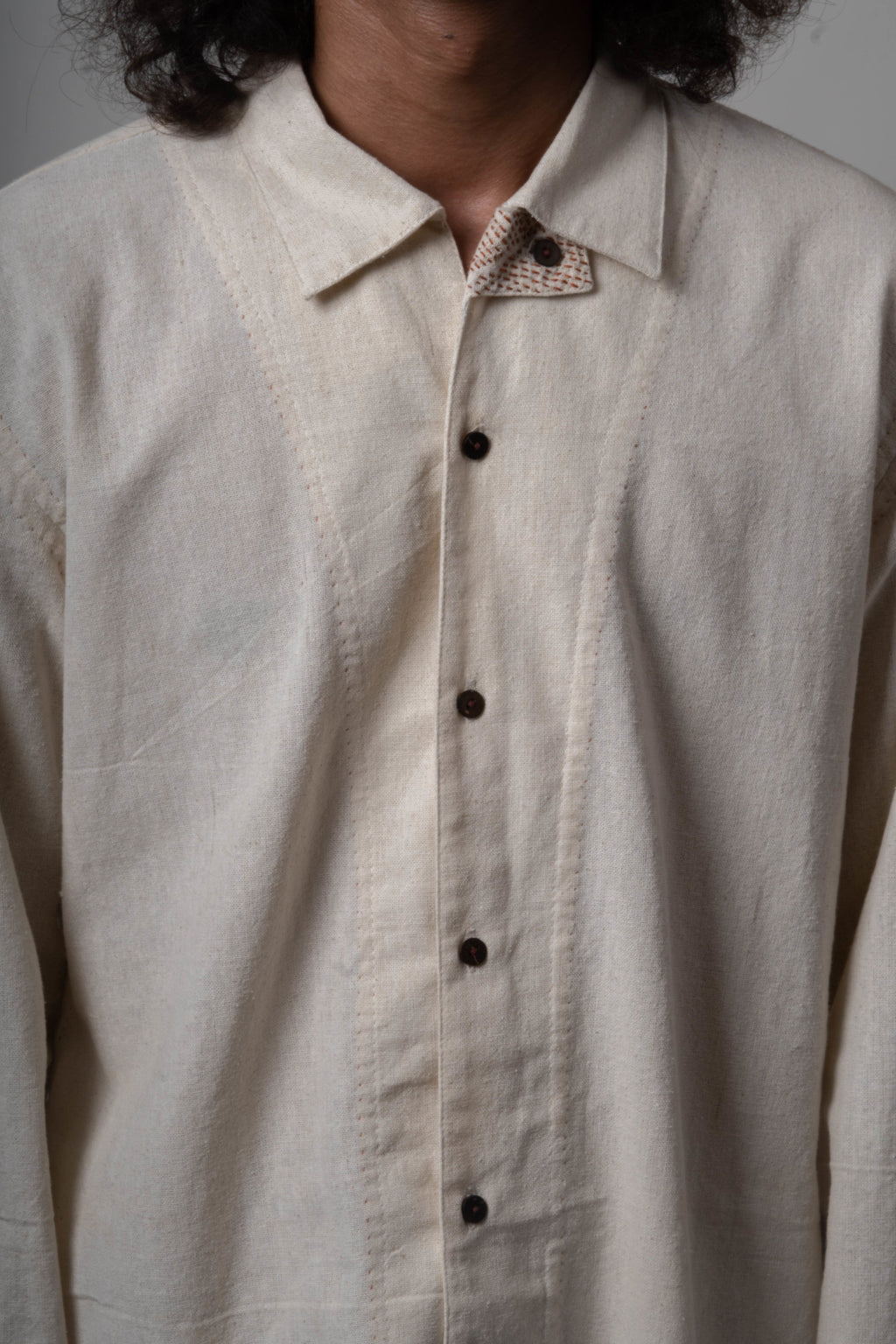 White Cotton Shirt at Kamakhyaa by Lafaani. This item is Casual Wear, Cotton, For Him, Menswear, Natural, Regular Fit, Shirts, Solids, Tops, White