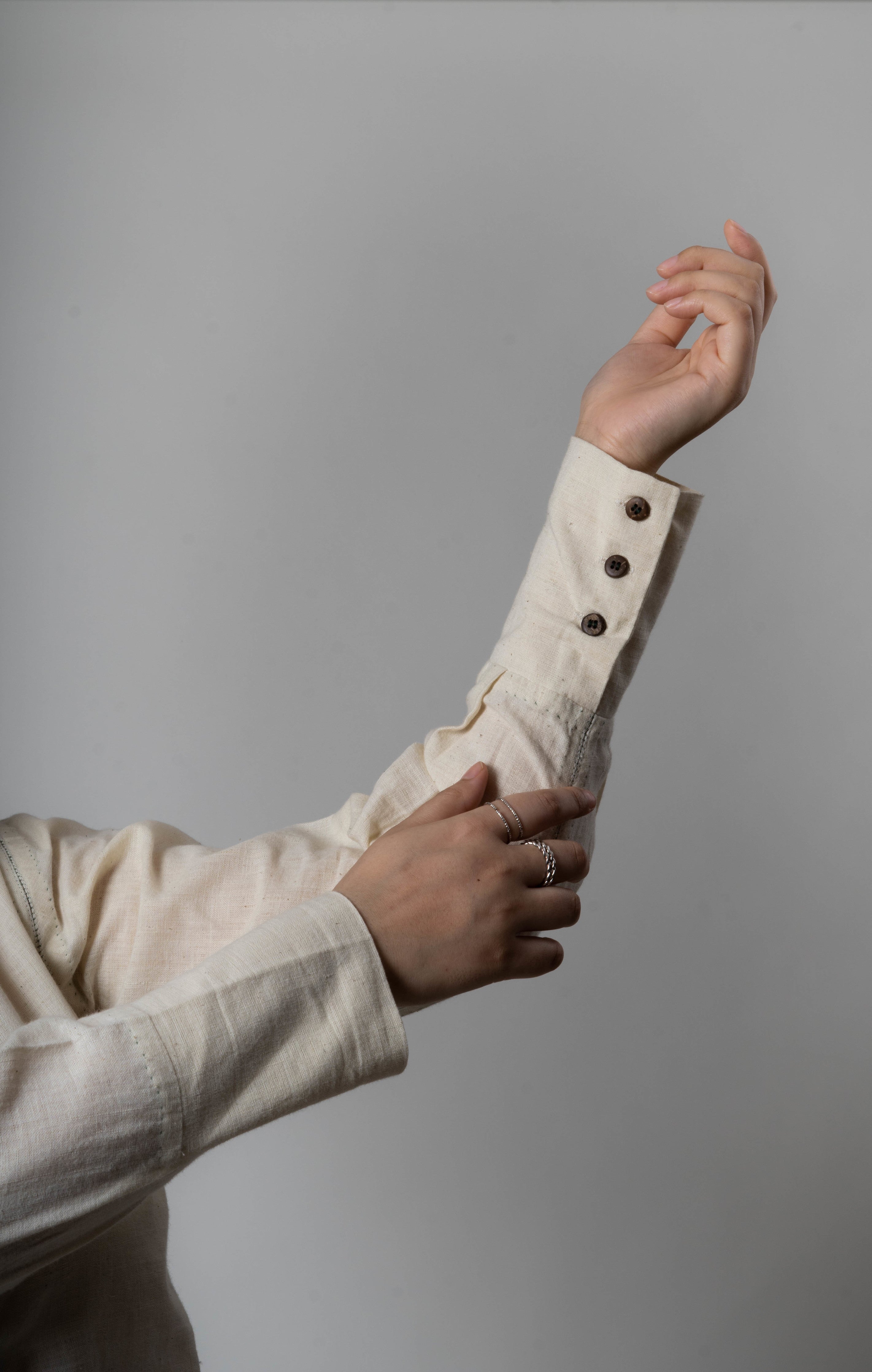 White Cotton Shirt at Kamakhyaa by Lafaani. This item is Casual Wear, Cotton, Natural, Regular Fit, Shirts, Solids, Tops, White, Womenswear