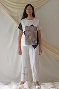 White Embroidered Cotton Complete Set at Kamakhyaa by Chambray & Co.. This item is Casual Wear, Co-ord Sets, Cotton, Natural, Regular Fit, Solids, Travel, Travel Co-ords, White, Womenswear