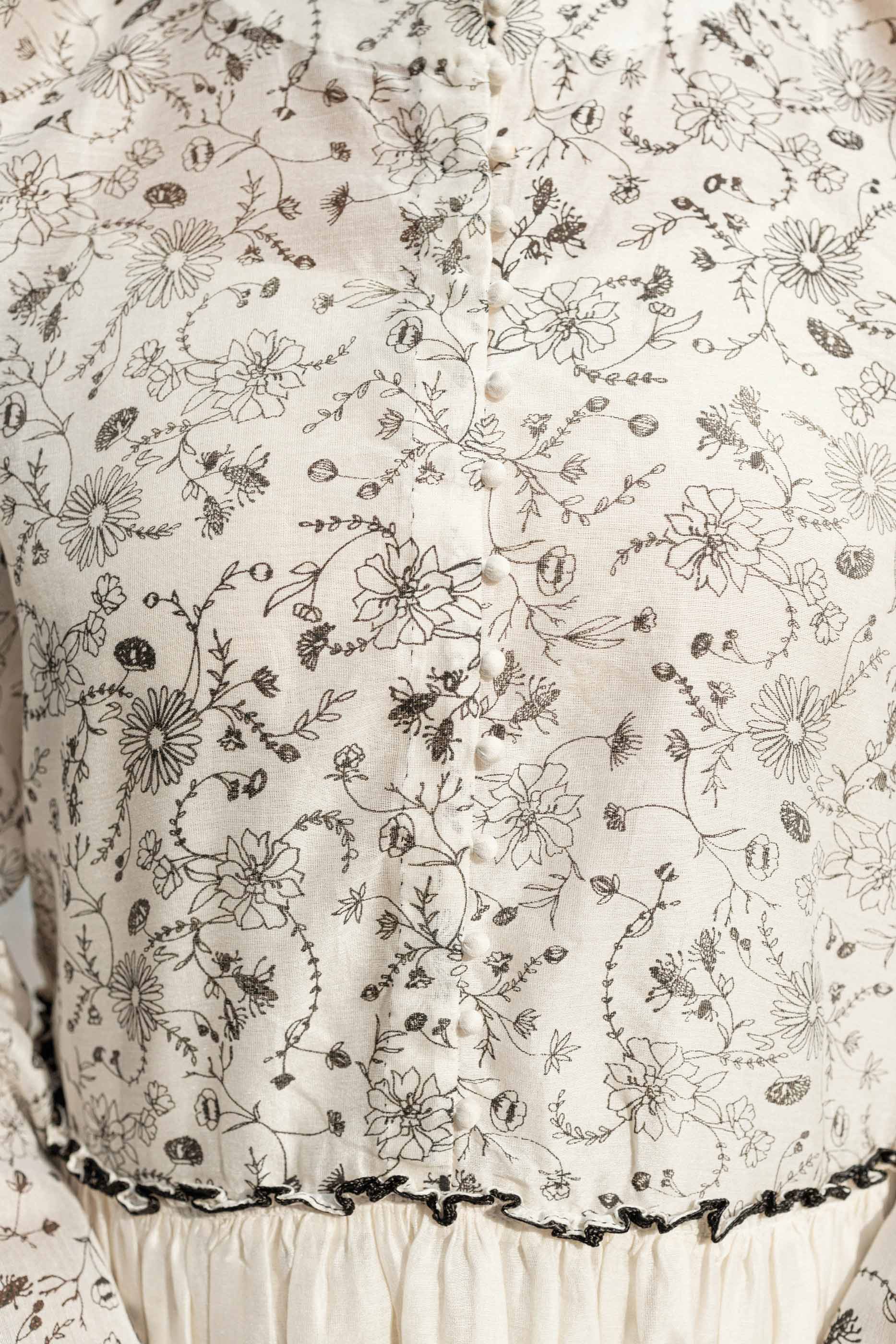 White Midi Dress And Slip at Kamakhyaa by Ahmev. This item is Casual Wear, Chanderi, FB ADS JUNE, Ink And Ivory, Midi Dresses, Natural, Prints, Relaxed Fit, White, Womenswear