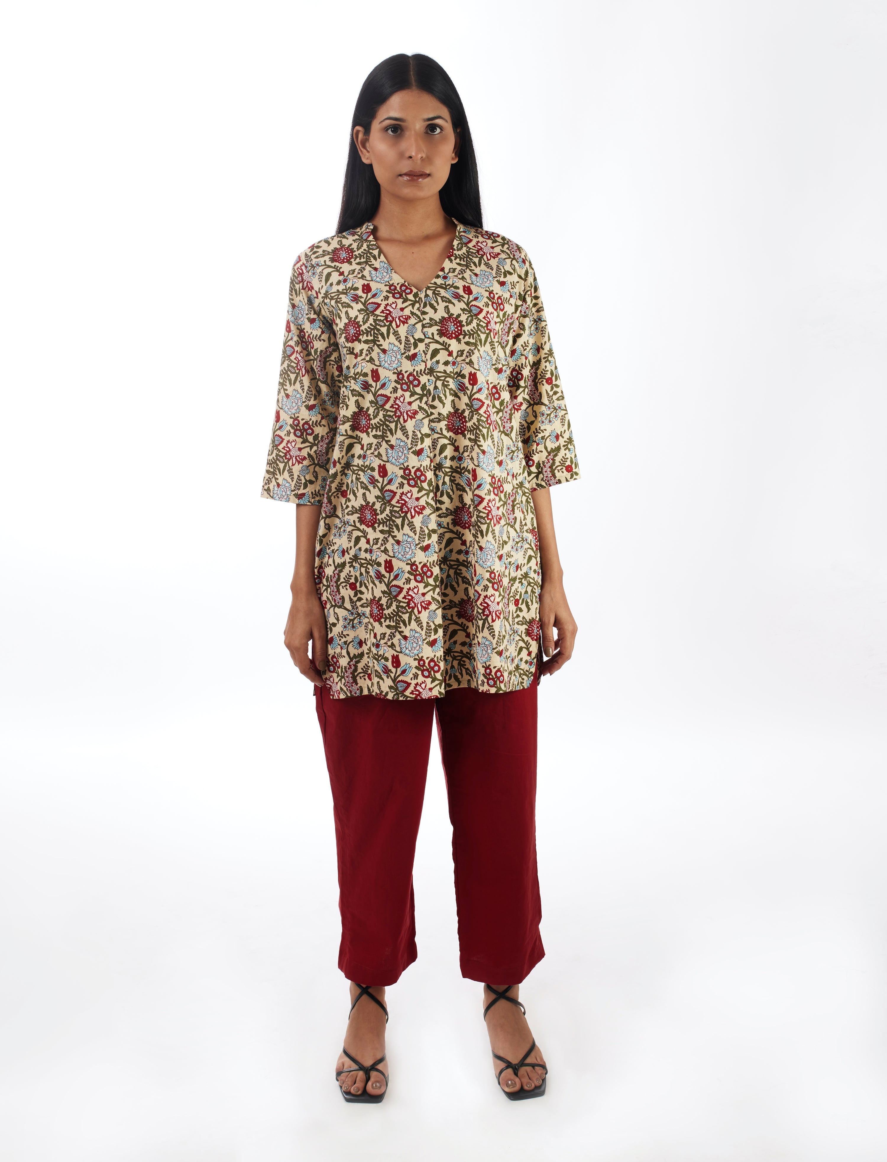 Yellow Printed Co-ord Set at Kamakhyaa by Kamakhyaa. This item is 100% pure cotton, Casual Wear, Co-ord Sets, KKYSS, Lounge Wear Co-ords, Natural, Prints, Relaxed Fit, Summer Sutra, Womenswear, Yellow