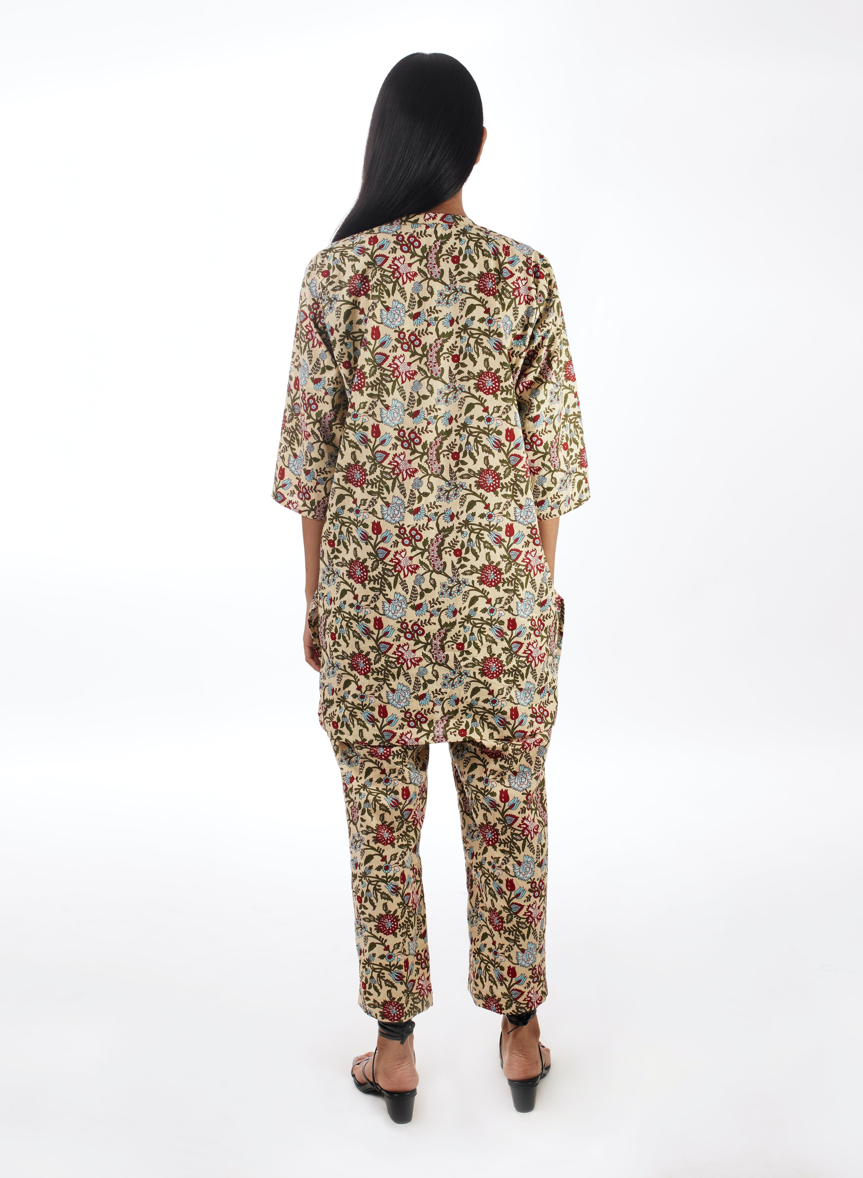 Yellow Printed Co-ord Set at Kamakhyaa by Kamakhyaa. This item is 100% pure cotton, Casual Wear, Co-ord Sets, KKYSS, Lounge Wear Co-ords, Natural, Prints, Relaxed Fit, Summer Sutra, Womenswear, Yellow