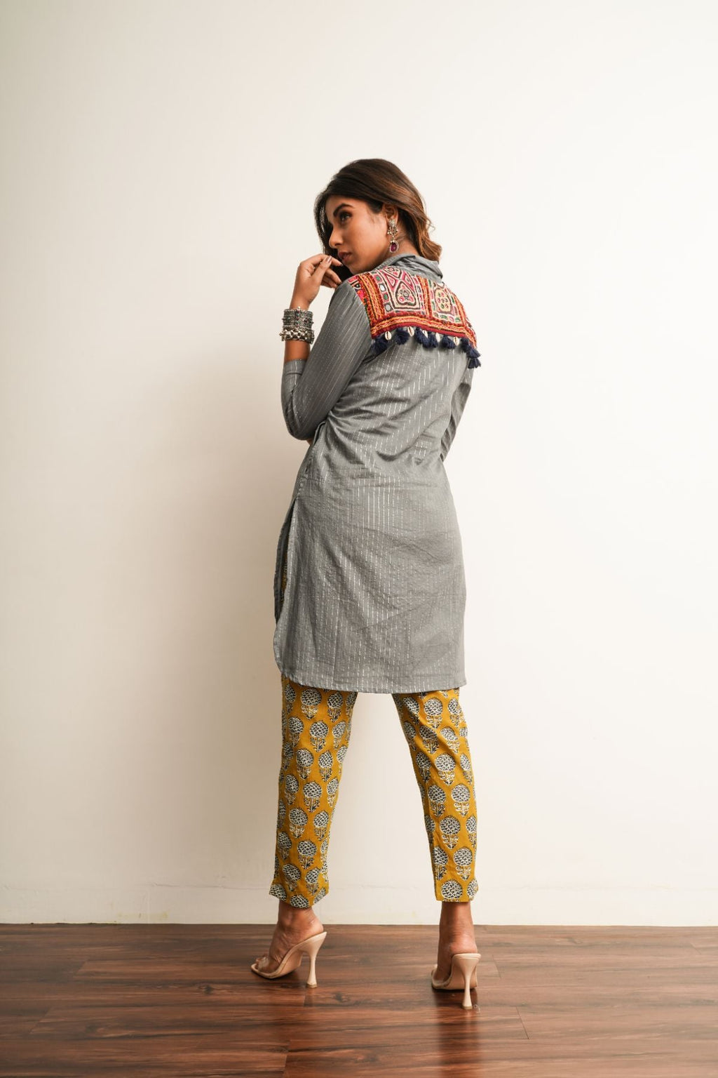 Yellow Printed Cotton Straight Pant at Kamakhyaa by Keva. This item is 100% cotton, Capris, Fusion Wear, Less than $50, Natural, New, Prints, Products less than $25, Regular Fit, Saba, Womenswear, Yellow